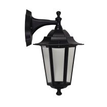 ASCOT OUTDOOR WALL LIGHT DOWN BLACK OL7401BK