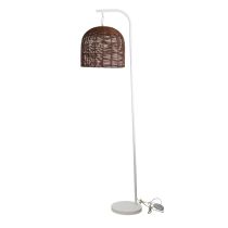 Lamp JESS F/L WHITE w/ POPPA SHADE OL81414