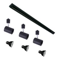 Kit TRACK 1M BLACK 3x BARIL & 3x GLOBES OL85303