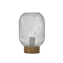 TILDA MESH TABLE LAMP WHITE - OL90130WH