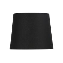 225-275-225 / 11" BLACK LINEN SHADE E27 - OL91735