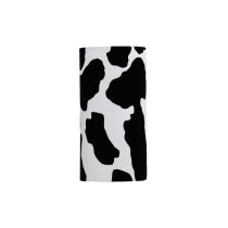 130-130-250 / 5" COW PRINT ON WHITE COTTON E27 - OL91754