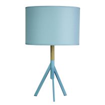 MICKY Blue Retro Metal Table Lamp with Shade - OL93151BL