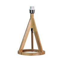 STABB TABLE TIMBER TRIPOD LAMP BASE E27 - OL93281NAT