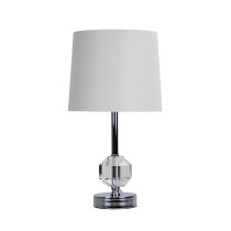 MAYA.2 Crystal and chrome complete table lamp - OL93472