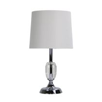 MAYA.3 Crystal and chrome complete table lamp - OL93473