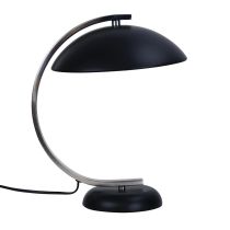 DECO TABLE LAMP BLACK & BRUSHED CHROME OL93941BC