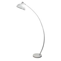 Oriel Largo Floor Lamp White