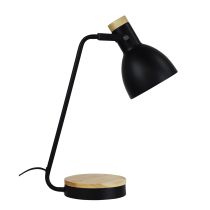 BENNY DESK LAMP BLACK & BLONDE - OL93971BK