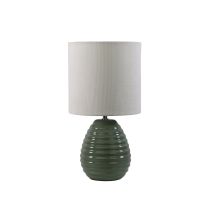 LAUREL GREEN COMPLETE TABLE LAMP OL94532