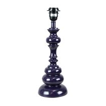 BRAE TABLE LAMP BASE ONLY GLOSS PURPLE - OL97981PU