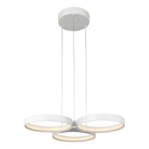 Olympus 3 Light Pendant White - OLYM3PLEDWHT