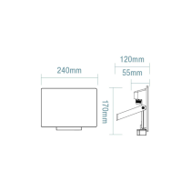 MLXO34550M, Flood Light, Martec Lighting Products, Opal Series