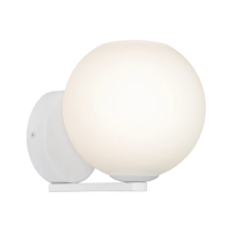 Orpheus 1 Light Wall Light White - ORPH1WWHT