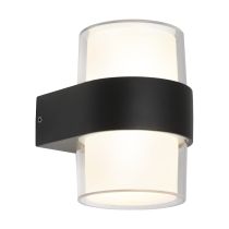 Otara Exterior Wall Light Black - OTAR2EBLK