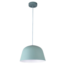 PENDANT ES 40W HAL Matte GREY Angled DOME PASTEL05A Cla Lighting