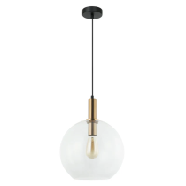 PATERA Glass with Extended Bronze Highlight Pendant Lights PATERA1