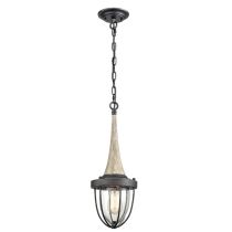 PENDANT ES X 1 Weathered Charcoal Hardware PENDOLO1 Cla lighting