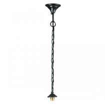 Traditional Chain Pendant Black 60W PG-1P-BL Superlux