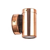 WALL GU10 (Max 35W HAL) PILLAR FIXED Economy LIGHT WEIGHT COPPER PG1FCEC CLA Lighting