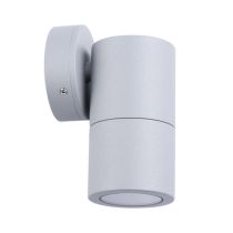 WALL MR16 12V PILLAR S/FIXED MATT GREY  PM1FSIL CLA Lighting