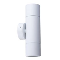 WALL MR16 X 2 (Max 20W HAL) 12V PILLAR UP/DN WH  PMUDWH CLA Lighting