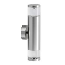 WALL MR16 X 2 (Max 20W HAL) PILLAR UP/DN TITANIUM PHARE02M CLA Lighting