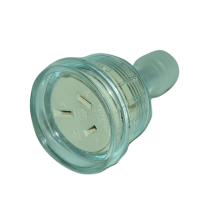 PLUG TOP Rewirable 3 PIN 10A CLEAR Male PLUG002