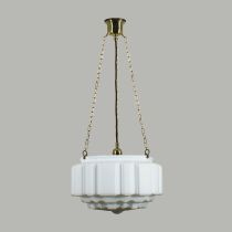 Standard 3 Chain Pendant - 14" St Kilda / Polished Brass