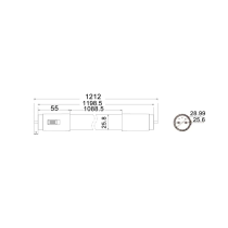 T8 LED Tri-CCT Tubes 4ft 18w PT8TRI1