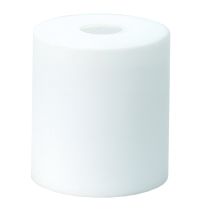 Opal Small Cylindrical Glass Shade White Q620 Superlux