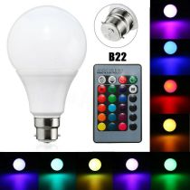 RGB B22 LED GLobe