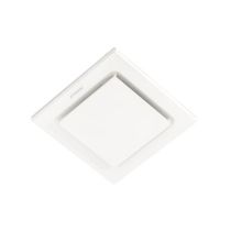 Saturn Square 250mm Exhaust Fan White - MXFSS25W