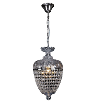 Cascade 3 Light Crystal Chandelier Bronze 1000096