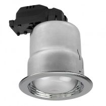 Closed R80 Reflector Downlight Satin Chrome 100W SD100-SC Superlux