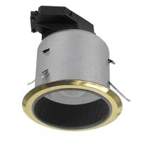 Reflector Downlight with Baffle Gold, Black 100W SD125-GDBL Superlux