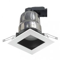 R80 Square Darklighter Recessed Downlight White 100W SD127-WH Superlux