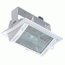 Metal Halide Recessed Floodlight White 150W SDM150-WH Superlux