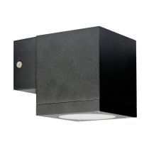 KUBE SINGLE Black SG Quality Outdoor Wall Light - SG71201BK