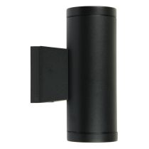 METRO TWIN Black SG Quality Outdoor Wall Light in Black - SG71302BK