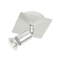 FORM 1LT 240v GU10 Aluminium Spotlight - SL57320/1SA