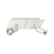 FORM 2LT 240v GU10 Aluminium Spotlight - SL57321/2SA