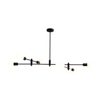 EPPING 120cm Adjustable Globe Pendant - SL64409BK