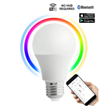 LED Smart Dimmable Tri-CCT+RGB GLS Globes ES SMTGLS1