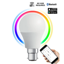 LED Smart Dimmable Tri-CCT+RGB GLS Globes BC SMTGLS2