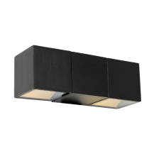 Solano Exterior Wall Light Black - SOLA2EBLK