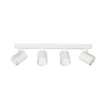 GU10 4XLights Adjustable Bar Base Surface Mounted Spot Lights SPOT-BAR4W