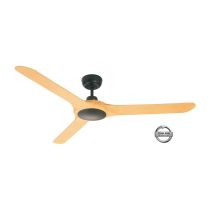 SPYDA - 56"/1400mm Fully Moulded PC Composite 3 Blade Ceiling Fan in Bamboo - Indoor/Outdoor/Coastal SPY1423NBAM Ventair