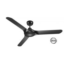 SPYDA - 62"/1570mm Fully Moulded PC Composite 3 Blade Ceiling Fan in Matte Black - Indoor/Outdoor/Coastal (not light adaptable)  - SPY1573NBL