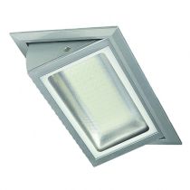 48W Rectangle Tiltable LED Downlight Silver/Grey 48W SRD48-TLT-SI Superlux